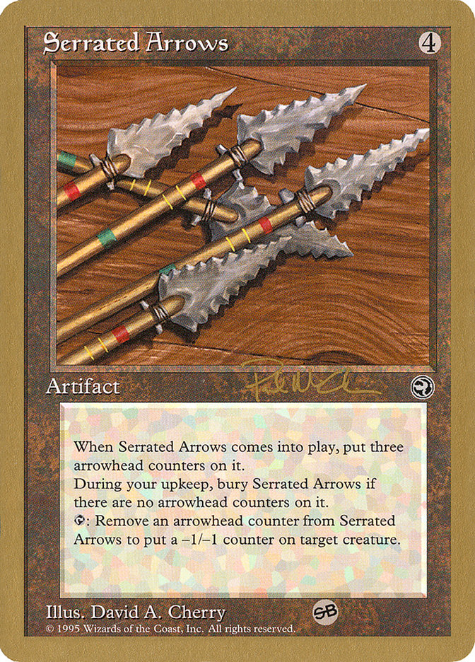 Serrated Arrows (Paul McCabe) (SB) [World Championship Decks 1997] | Boutique FDB TCG