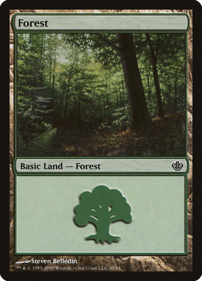Forest (30) [Duel Decks: Garruk vs. Liliana] | Boutique FDB TCG
