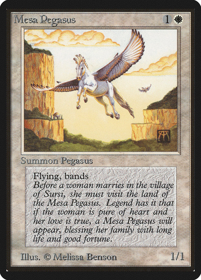 Mesa Pegasus [Beta Edition] | Boutique FDB TCG