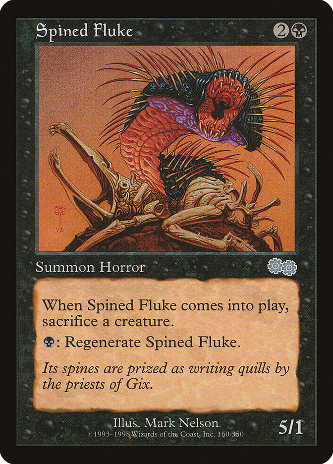 Spined Fluke [Urza's Saga] | Boutique FDB TCG