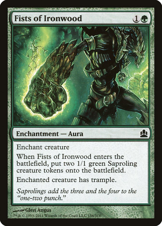 Fists of Ironwood [Commander 2011] | Boutique FDB TCG