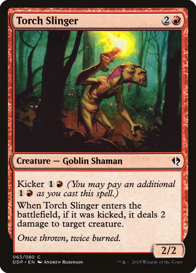 Torch Slinger [Duel Decks: Zendikar vs. Eldrazi] | Boutique FDB TCG