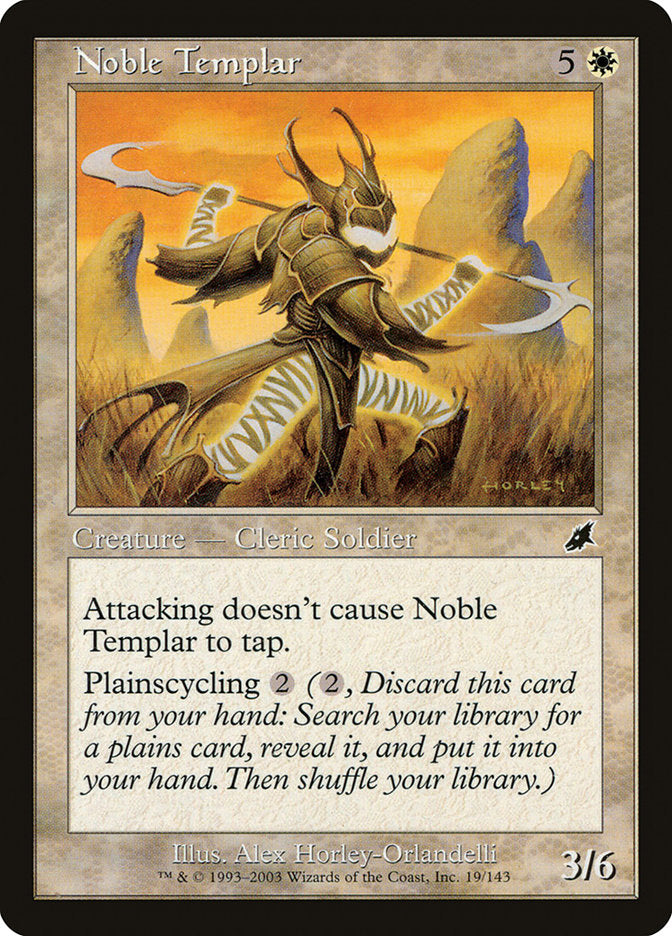 Noble Templar [Scourge] | Boutique FDB TCG