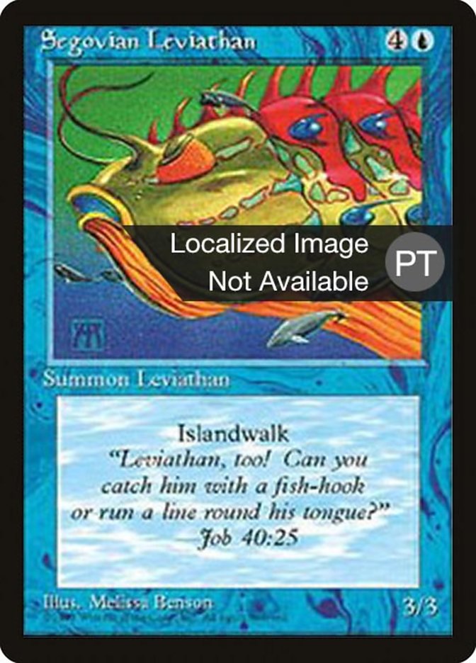 Segovian Leviathan [Fourth Edition (Foreign Black Border)] | Boutique FDB TCG