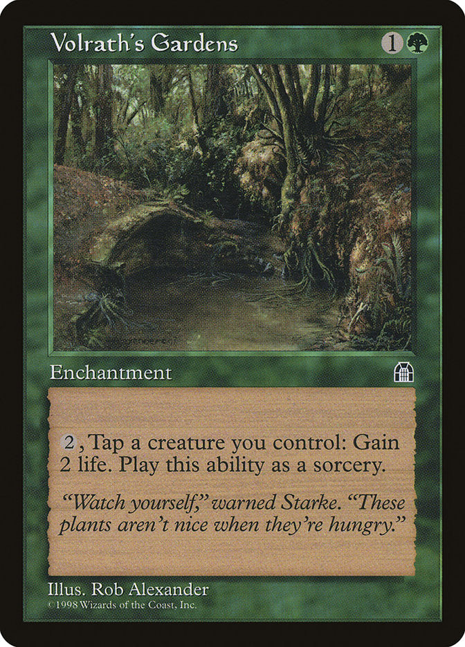 Volrath's Gardens [Stronghold] | Boutique FDB TCG