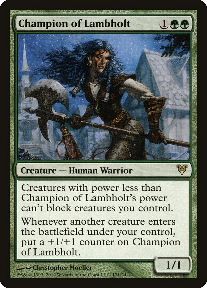 Champion of Lambholt [Avacyn Restored] | Boutique FDB TCG