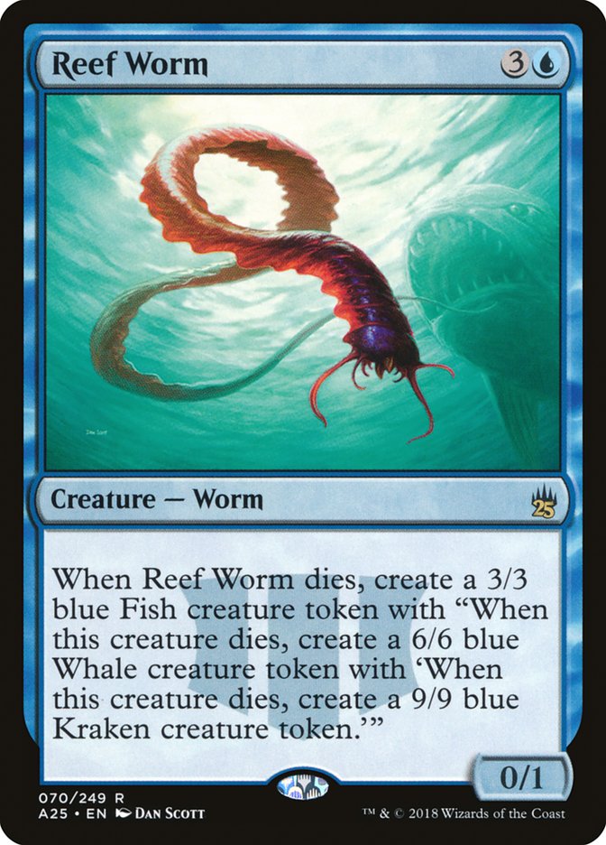 Reef Worm [Masters 25] | Boutique FDB TCG
