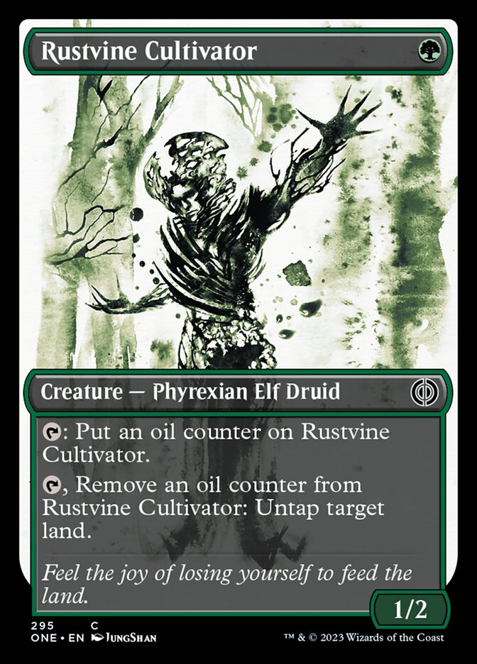 Rustvine Cultivator (Showcase Ichor) [Phyrexia: All Will Be One] | Boutique FDB TCG