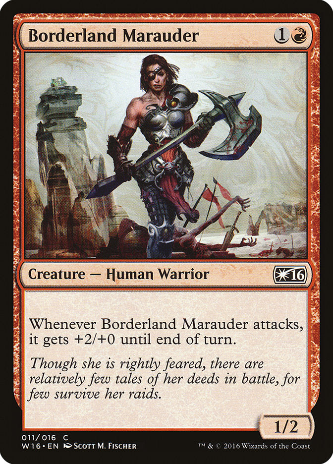 Borderland Marauder [Welcome Deck 2016] | Boutique FDB TCG