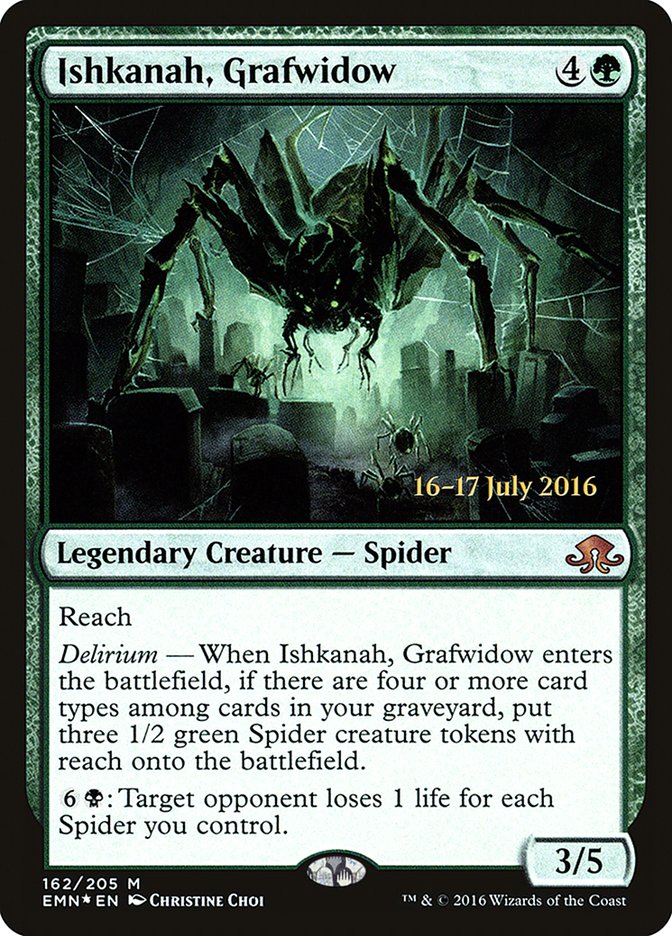 Ishkanah, Grafwidow [Eldritch Moon Prerelease Promos] | Boutique FDB TCG