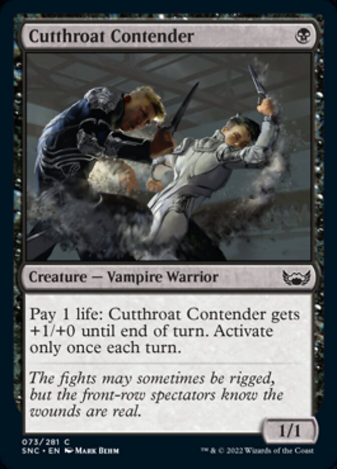 Cutthroat Contender [Streets of New Capenna] | Boutique FDB TCG