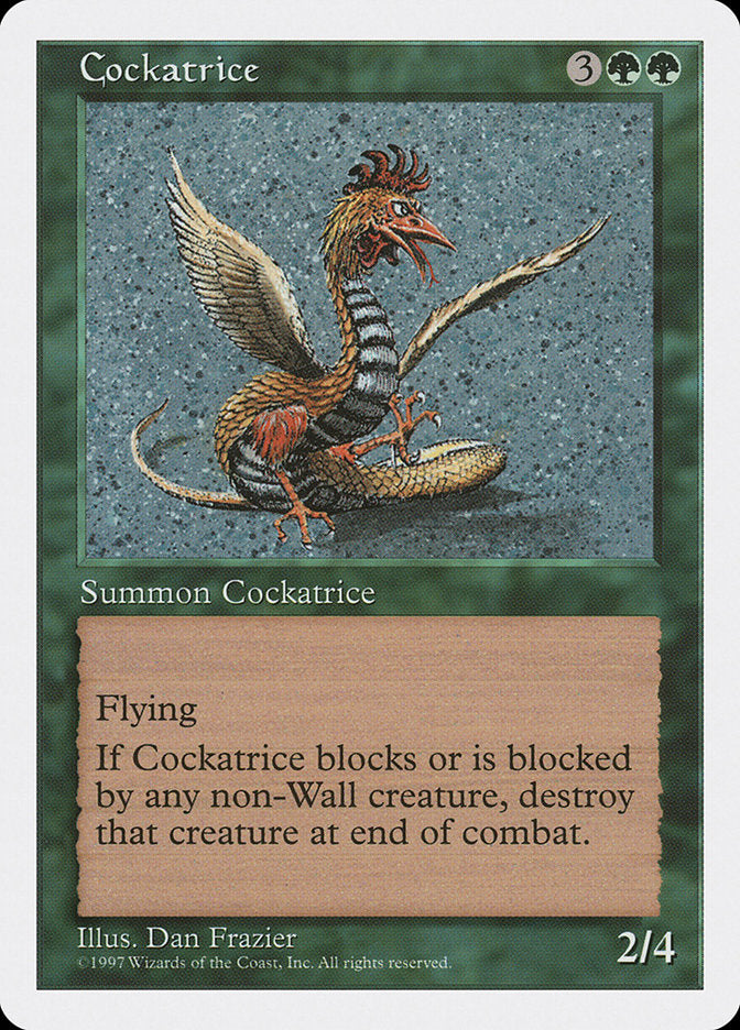 Cockatrice [Fifth Edition] | Boutique FDB TCG