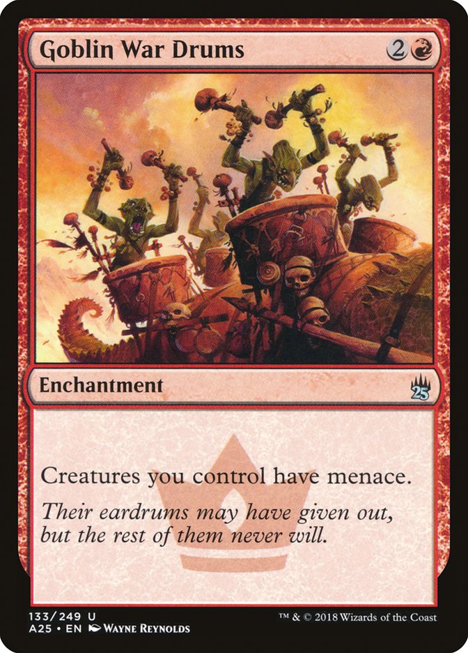 Goblin War Drums [Masters 25] | Boutique FDB TCG