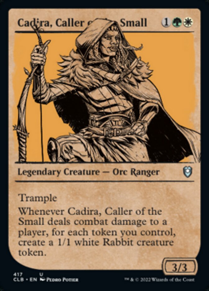 Cadira, Caller of the Small (Showcase) [Commander Legends: Battle for Baldur's Gate] | Boutique FDB TCG
