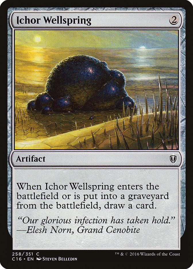 Ichor Wellspring [Commander 2016] | Boutique FDB TCG