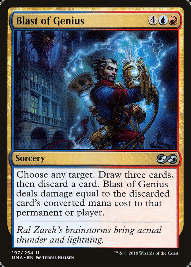 Blast of Genius [Ultimate Masters] | Boutique FDB TCG