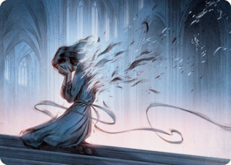 Fading Hope Art Card [Innistrad: Midnight Hunt Art Series] | Boutique FDB TCG