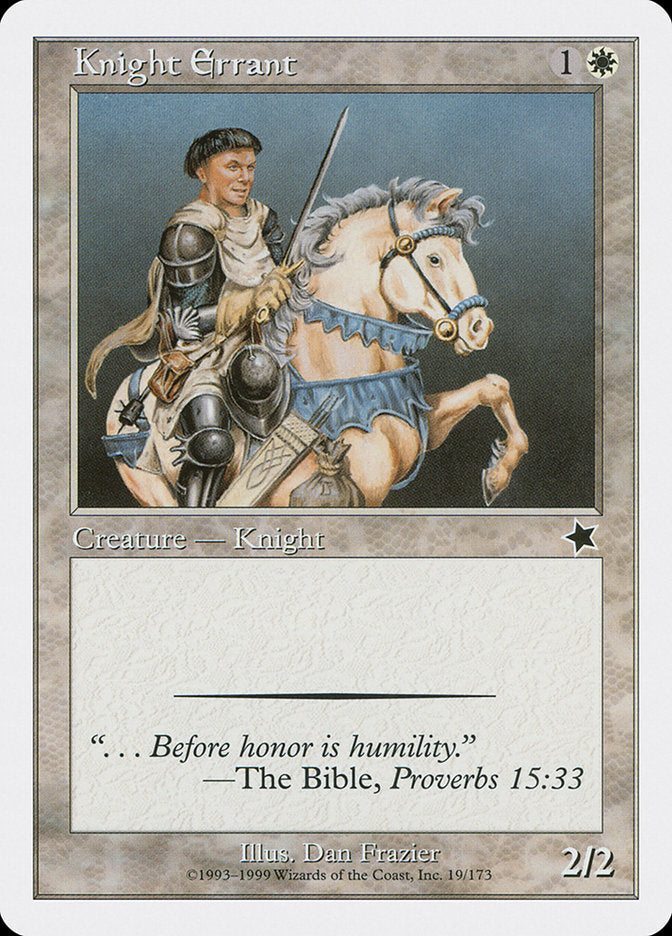 Knight Errant [Starter 1999] | Boutique FDB TCG