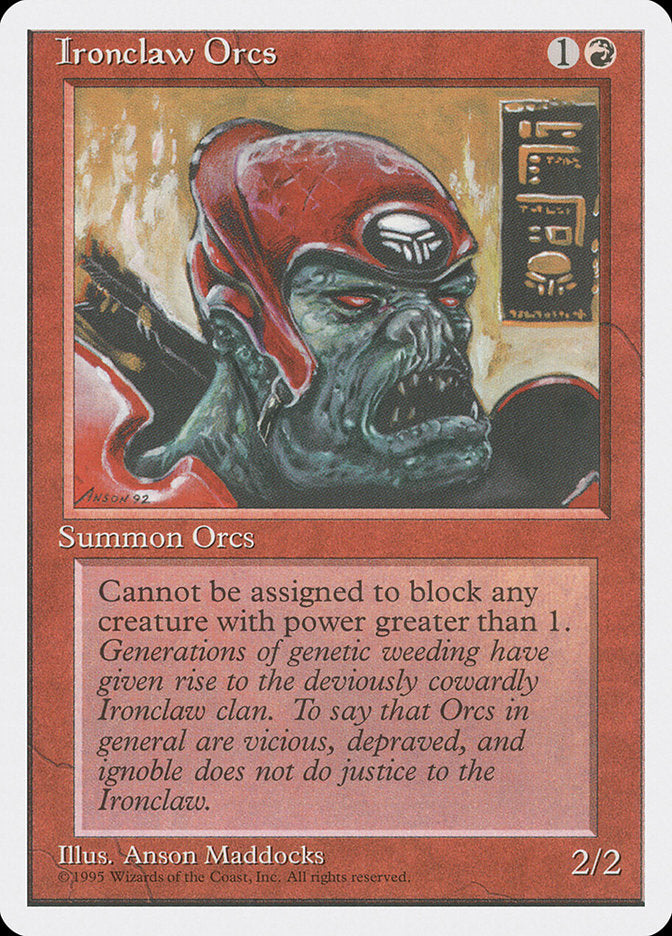 Ironclaw Orcs [Fourth Edition] | Boutique FDB TCG