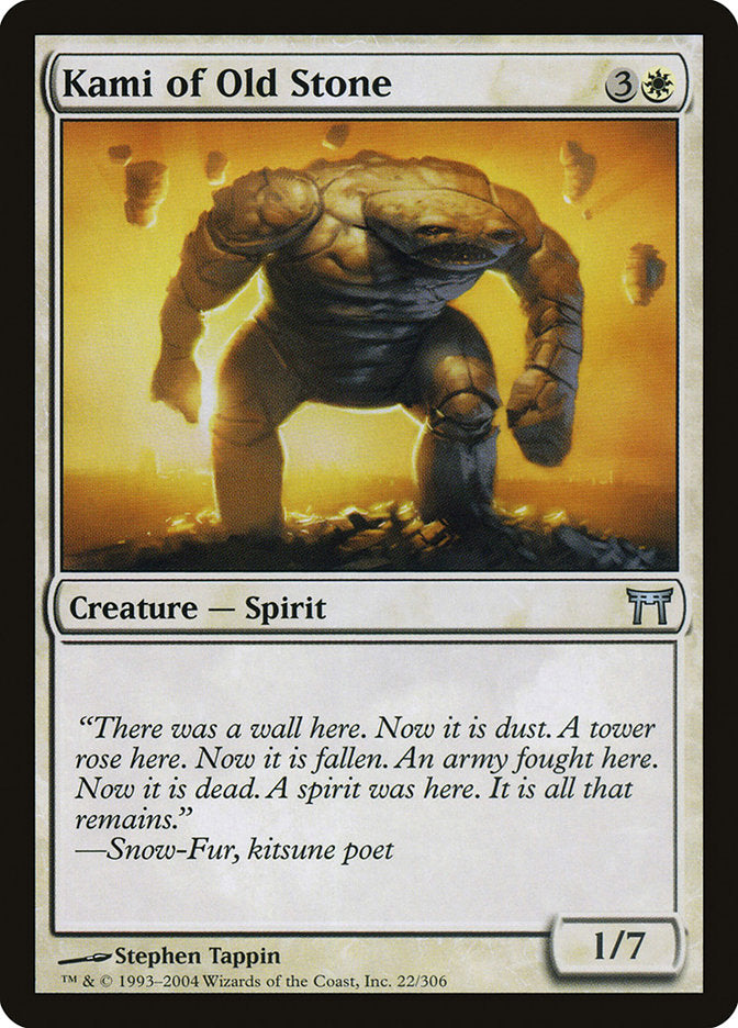 Kami of Old Stone [Champions of Kamigawa] | Boutique FDB TCG