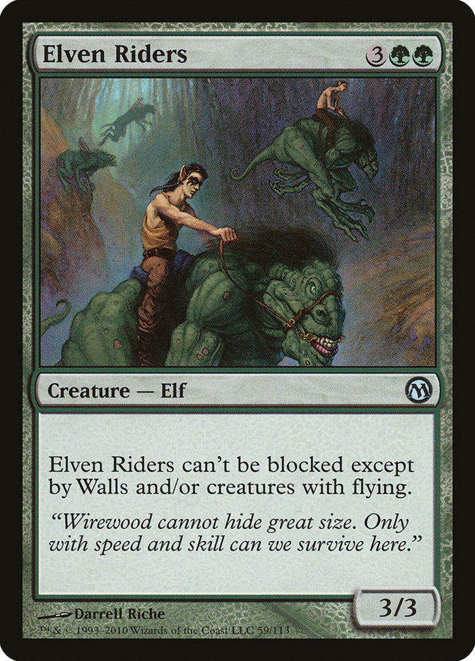 Elven Riders [Duels of the Planeswalkers] | Boutique FDB TCG