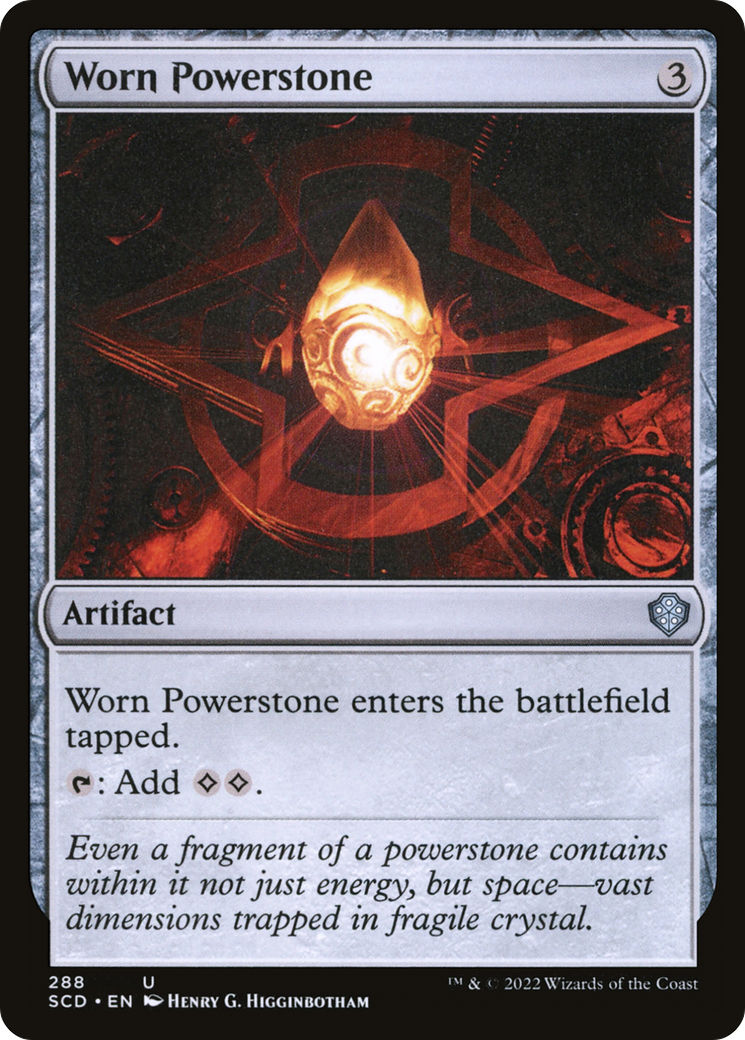 Worn Powerstone [Starter Commander Decks] | Boutique FDB TCG