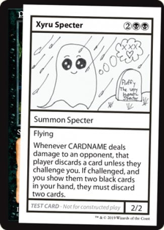 Xyru Specter (2021 Edition) [Mystery Booster Playtest Cards] | Boutique FDB TCG