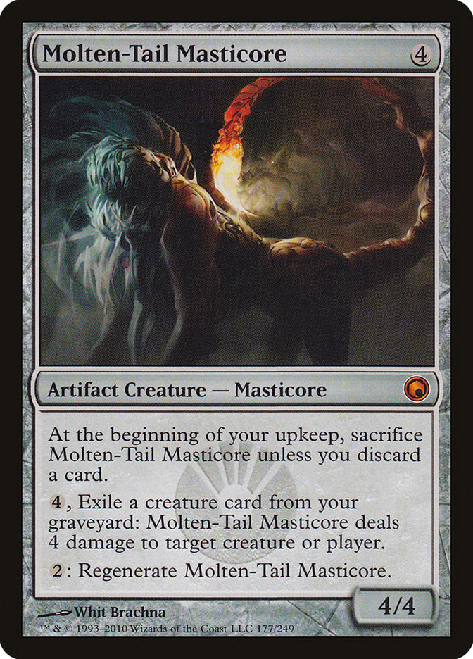 Molten-Tail Masticore [Scars of Mirrodin] | Boutique FDB TCG