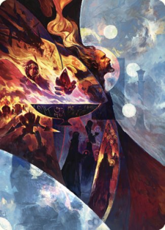 Urza's Command Art Card [The Brothers' War Art Series] | Boutique FDB TCG