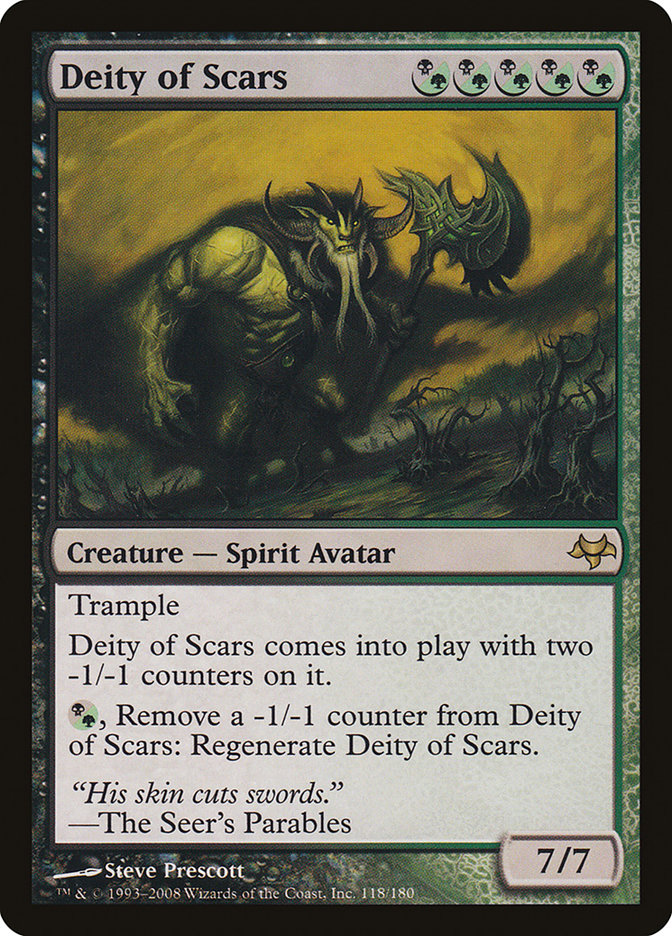 Deity of Scars [Eventide] | Boutique FDB TCG