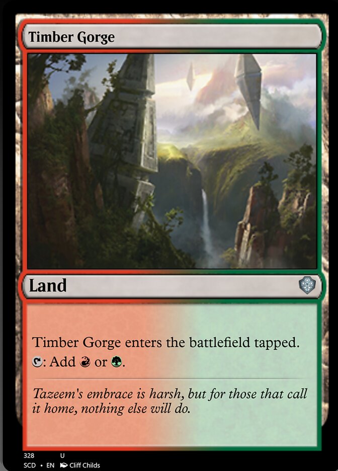 Timber Gorge [Starter Commander Decks] | Boutique FDB TCG