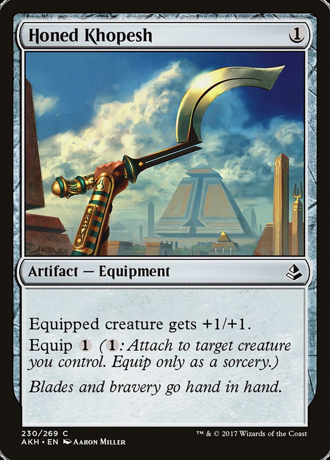 Honed Khopesh [Amonkhet] | Boutique FDB TCG