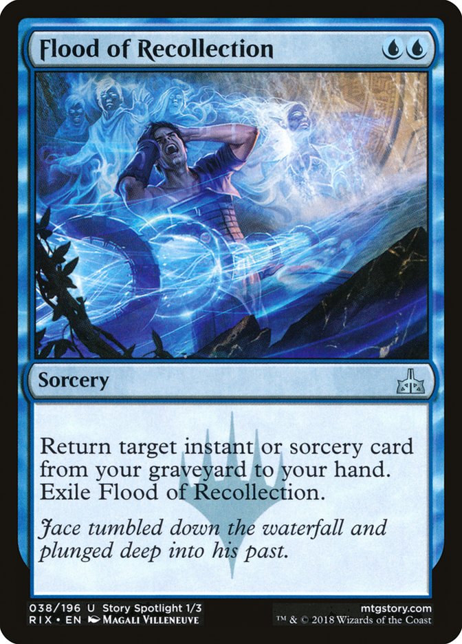 Flood of Recollection [Rivals of Ixalan] | Boutique FDB TCG