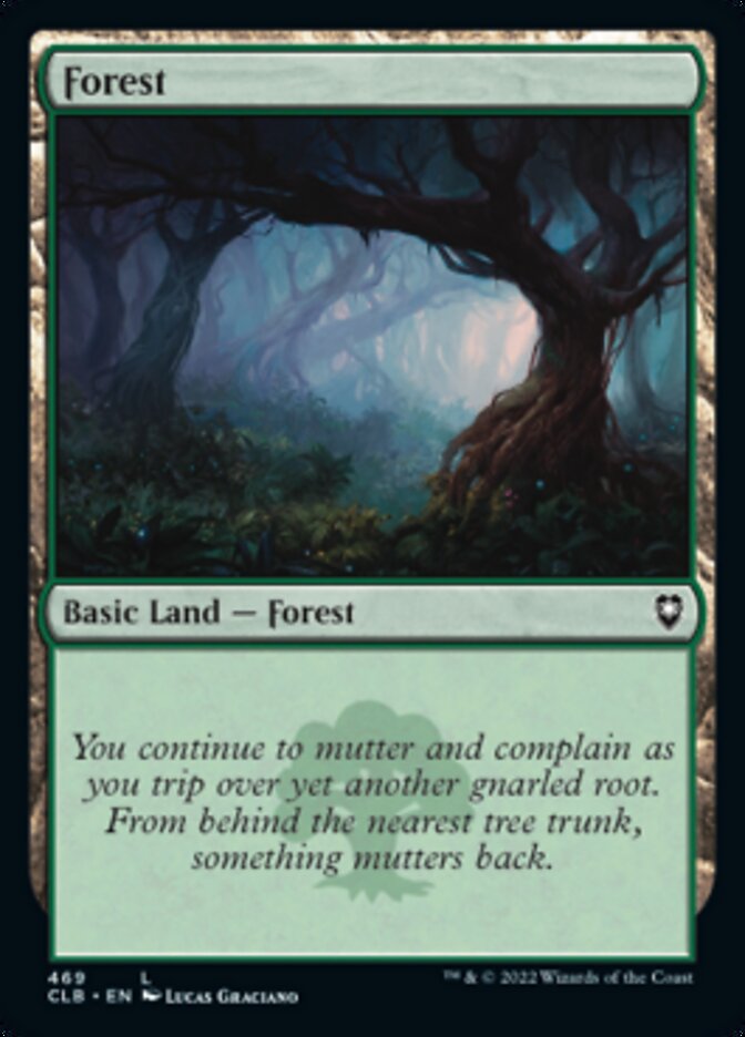 Forest (469) [Commander Legends: Battle for Baldur's Gate] | Boutique FDB TCG