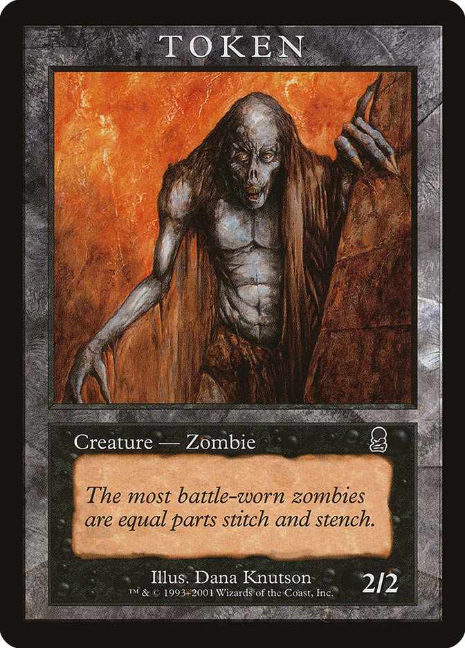 Zombie Token [Magic Player Rewards 2002] | Boutique FDB TCG