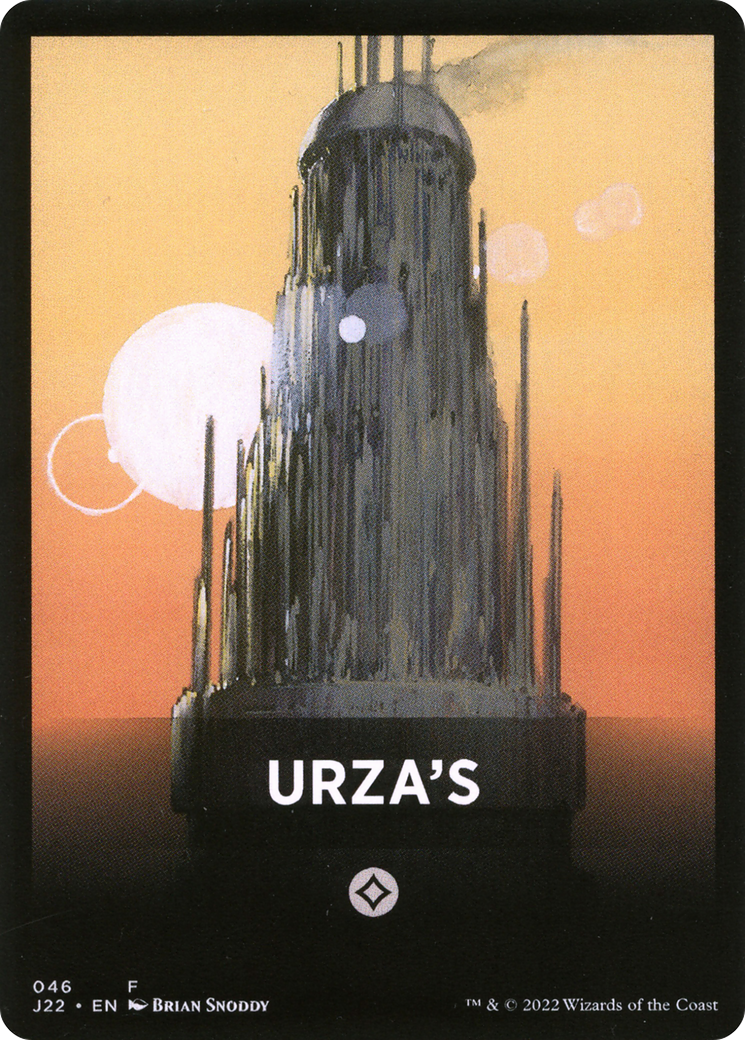 Urza's Theme Card [Jumpstart 2022 Front Cards] | Boutique FDB TCG