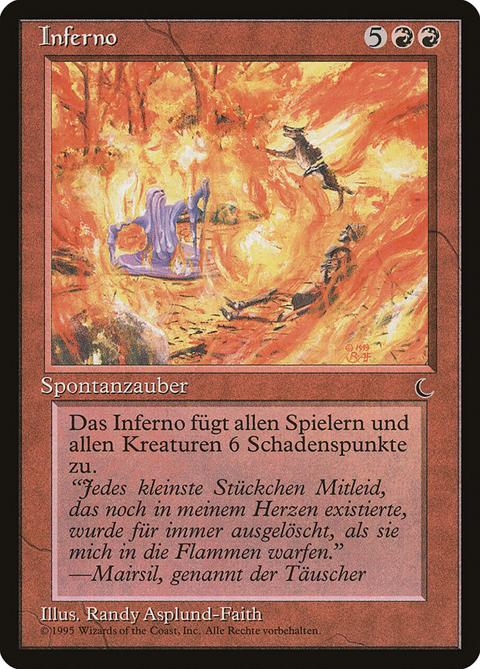 Inferno (German) [Renaissance] | Boutique FDB TCG