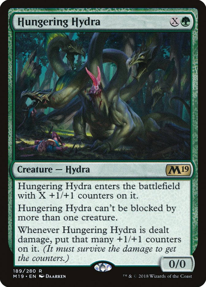 Hungering Hydra [Core Set 2019] | Boutique FDB TCG