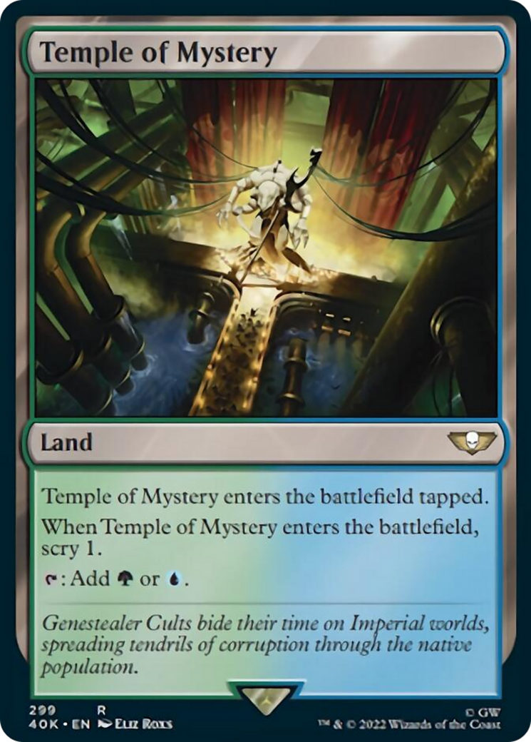 Temple of Mystery (Surge Foil) [Warhammer 40,000] | Boutique FDB TCG