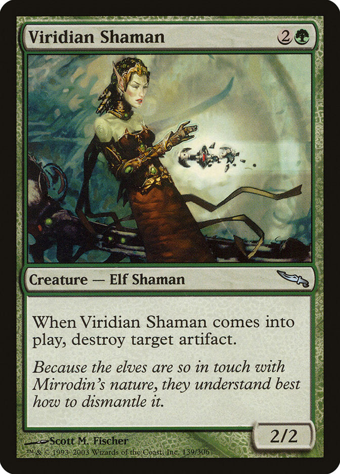 Viridian Shaman [Mirrodin] | Boutique FDB TCG