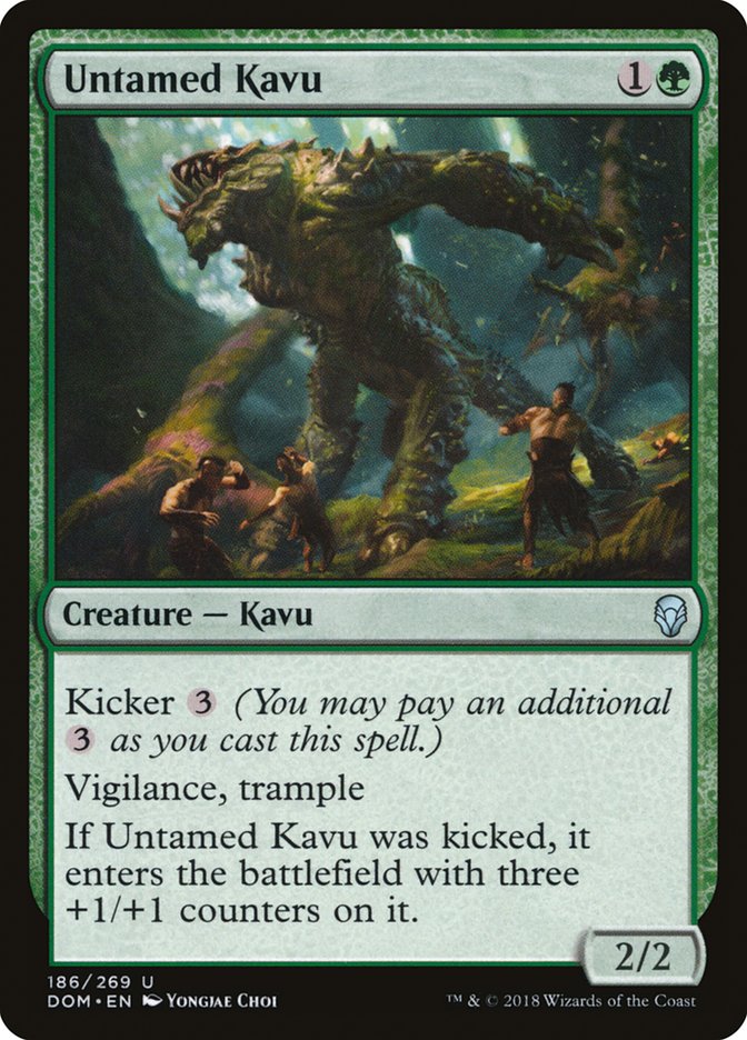 Untamed Kavu [Dominaria] | Boutique FDB TCG