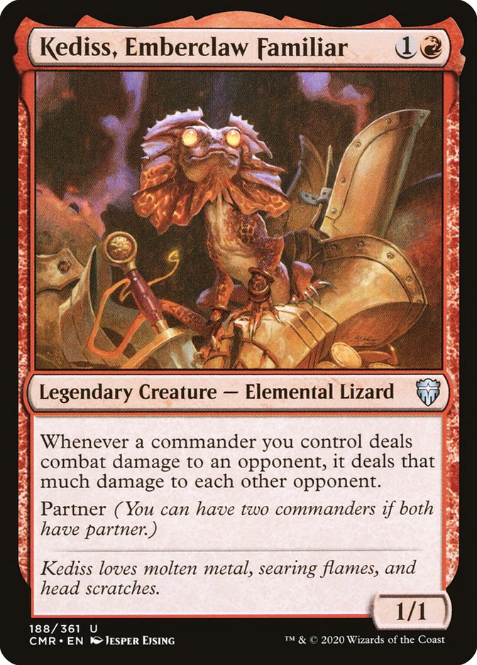 Kediss, Emberclaw Familiar [Commander Legends] | Boutique FDB TCG