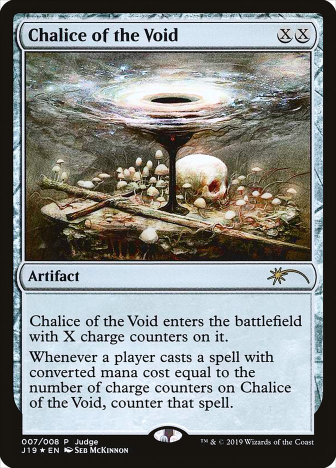 Chalice of the Void [Judge Gift Cards 2019] | Boutique FDB TCG