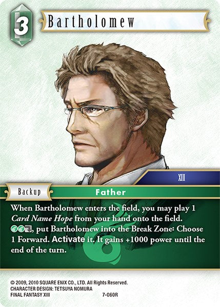 Bartholomew [Opus VII] | Boutique FDB TCG