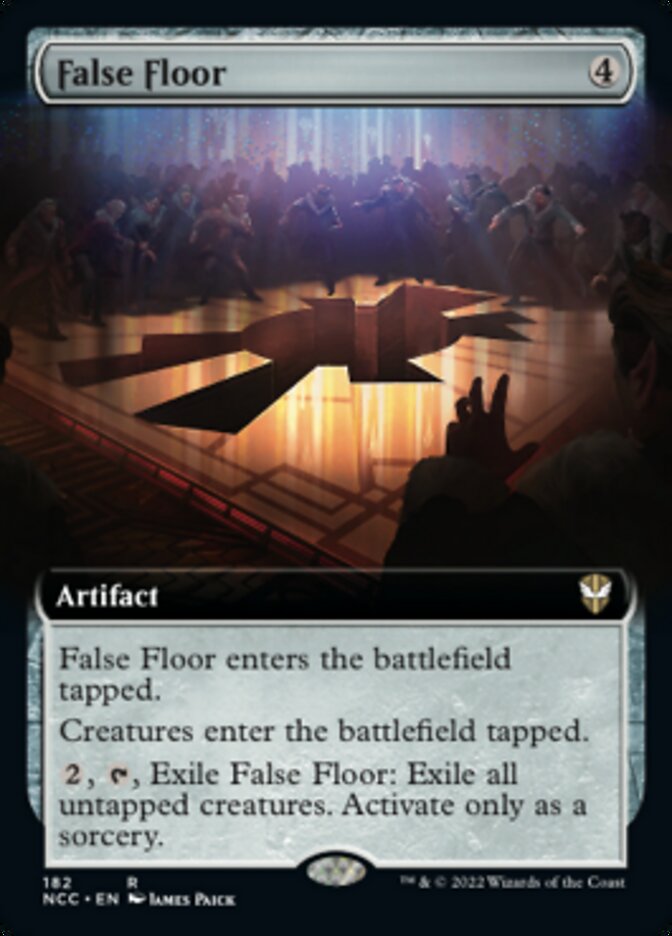 False Floor (Extended Art) [Streets of New Capenna Commander] | Boutique FDB TCG