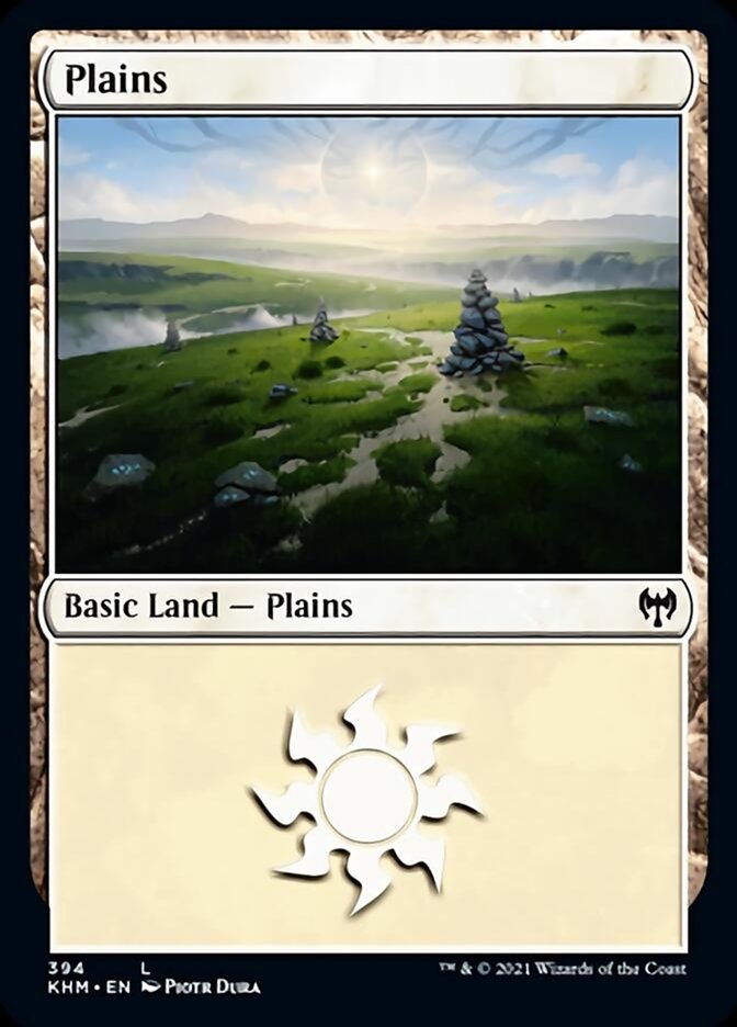 Plains (394) [Kaldheim] | Boutique FDB TCG