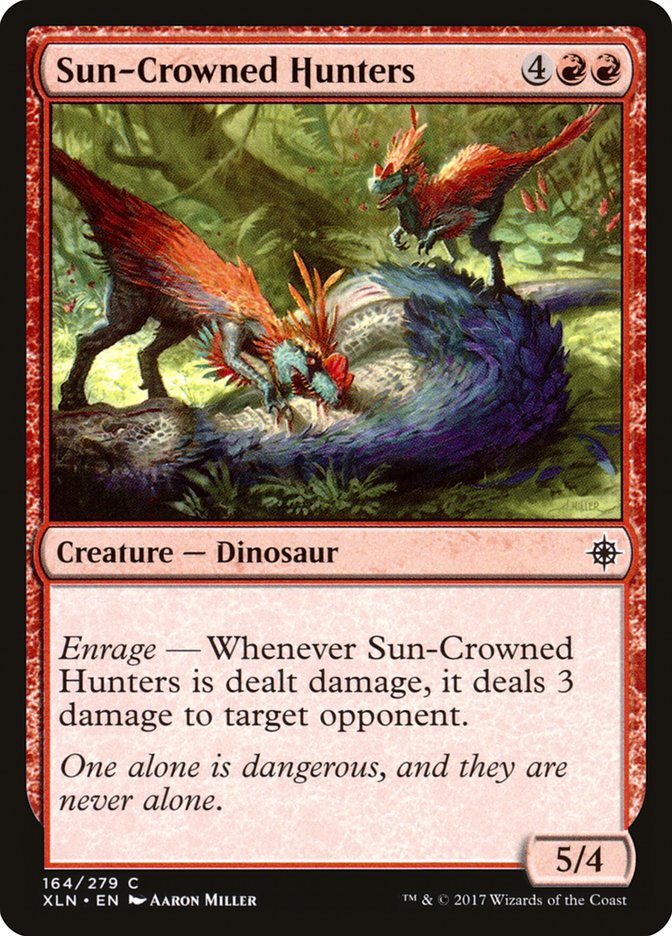 Sun-Crowned Hunters [Ixalan] | Boutique FDB TCG