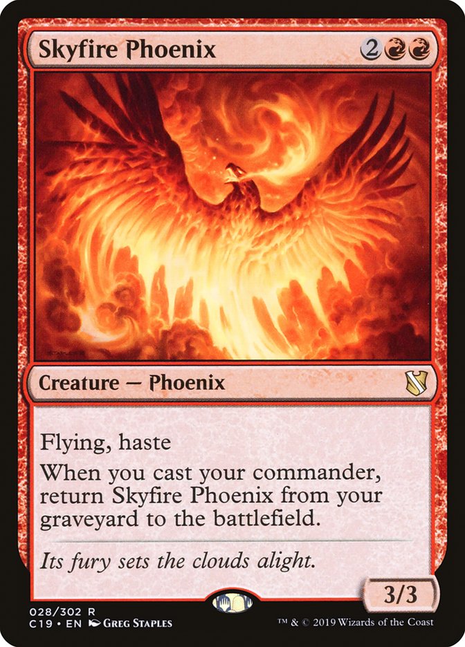Skyfire Phoenix [Commander 2019] | Boutique FDB TCG