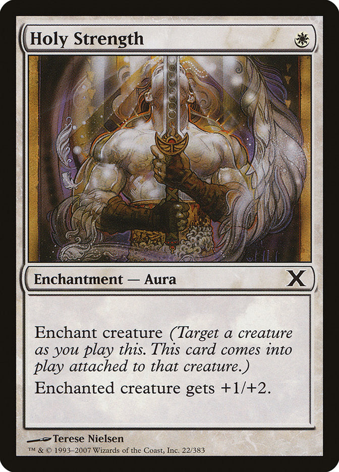 Holy Strength [Tenth Edition] | Boutique FDB TCG