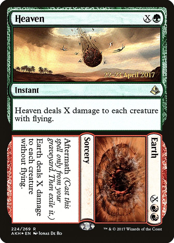 Heaven // Earth [Amonkhet Prerelease Promos] | Boutique FDB TCG